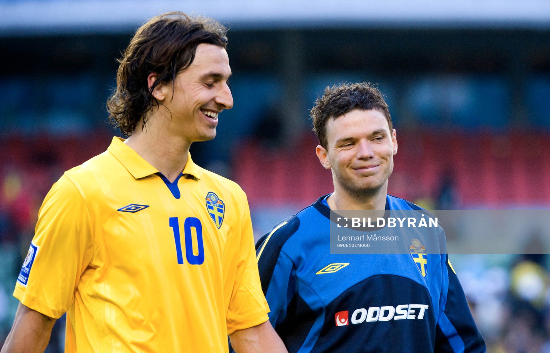 Nya anfallsparet Zlatan Ibrahimovic och Marcus Berg blev