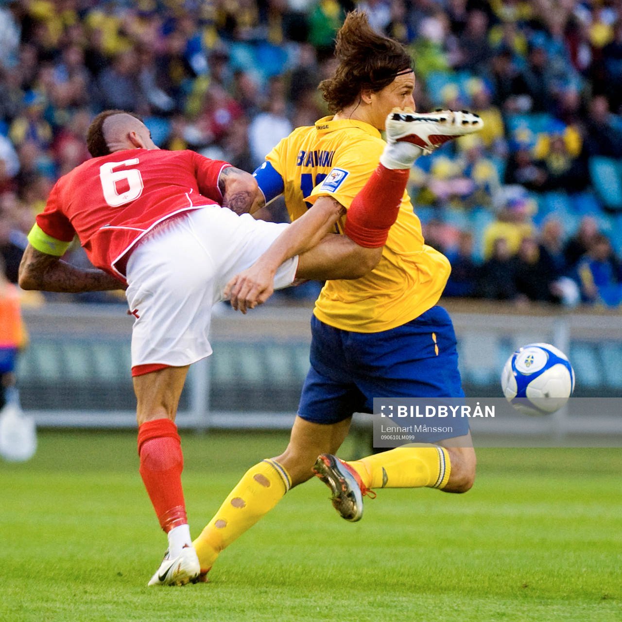 Zlatan Ibrahimovic och Luke Dimech
