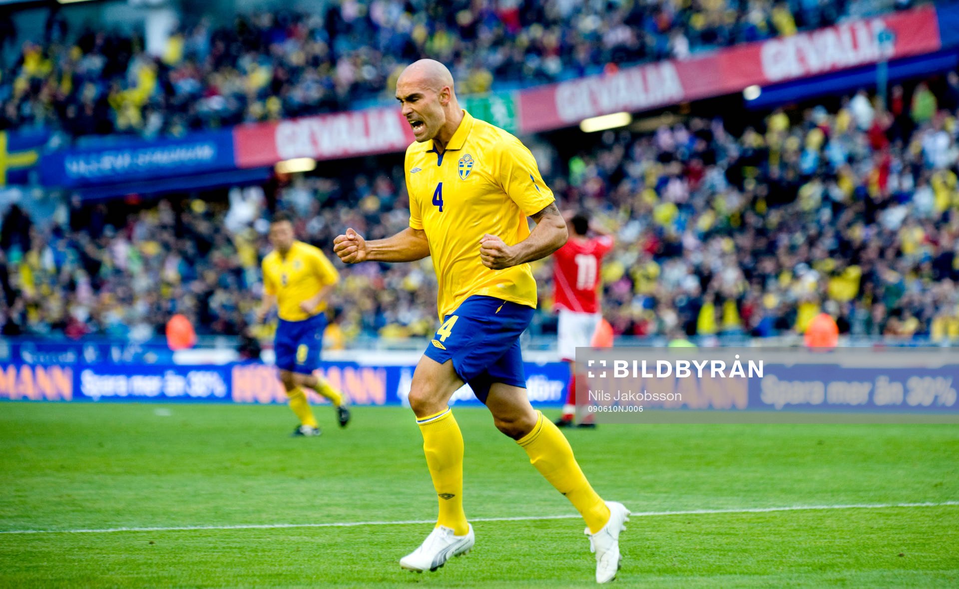 Daniel Majstorovic, Sverige, jubel