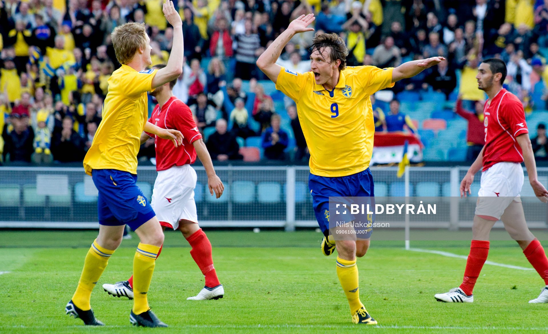 Kim Källström, Sverige jubel