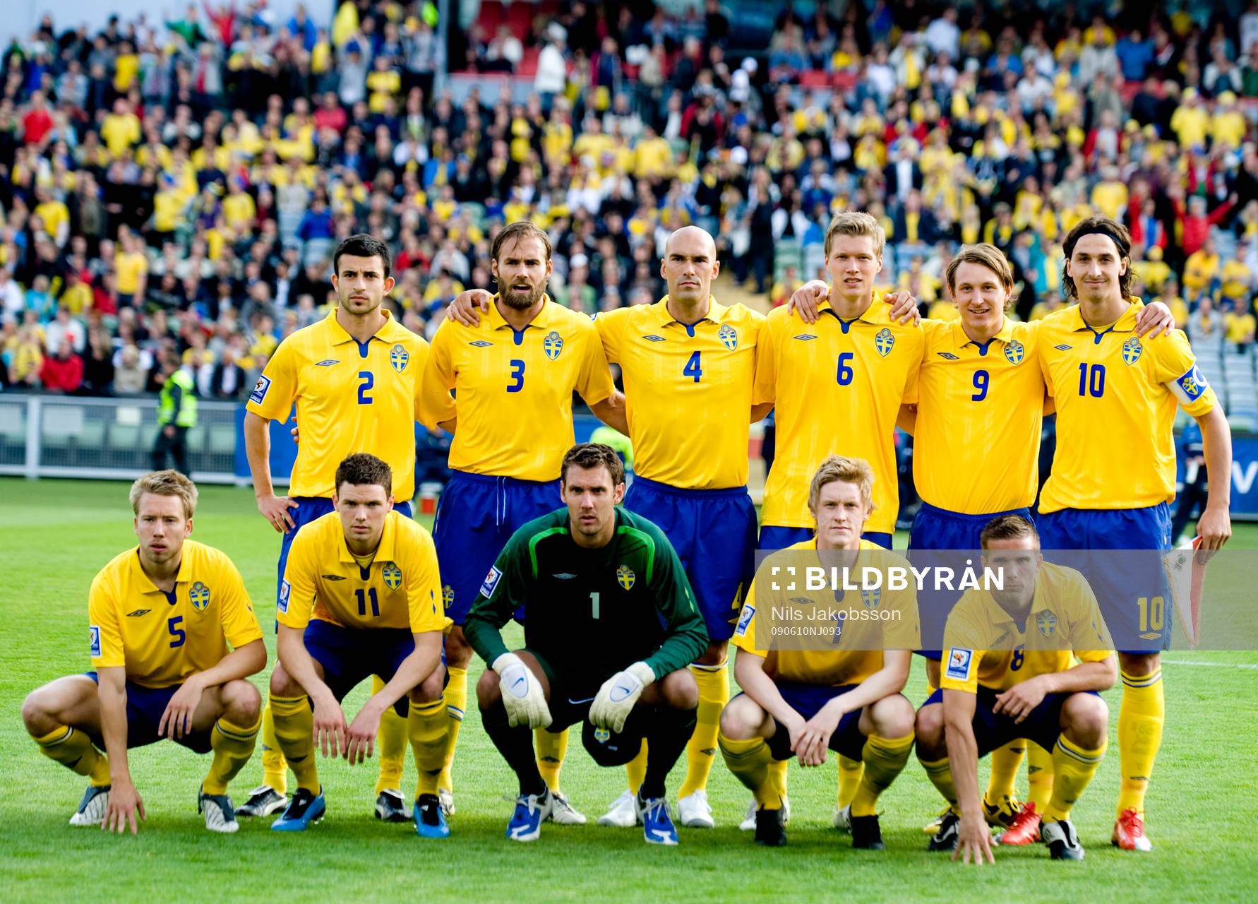 Lagbild, startelva, bakre raden, Behrang Safari, Olof