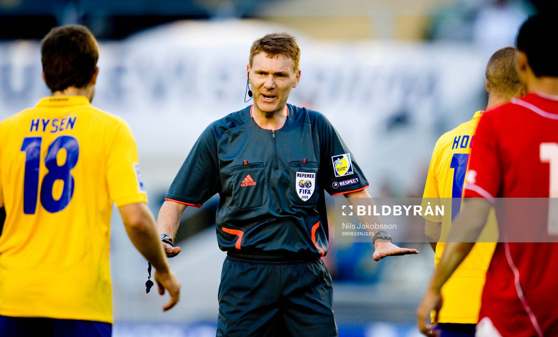 Calum Murray domare från Skottland