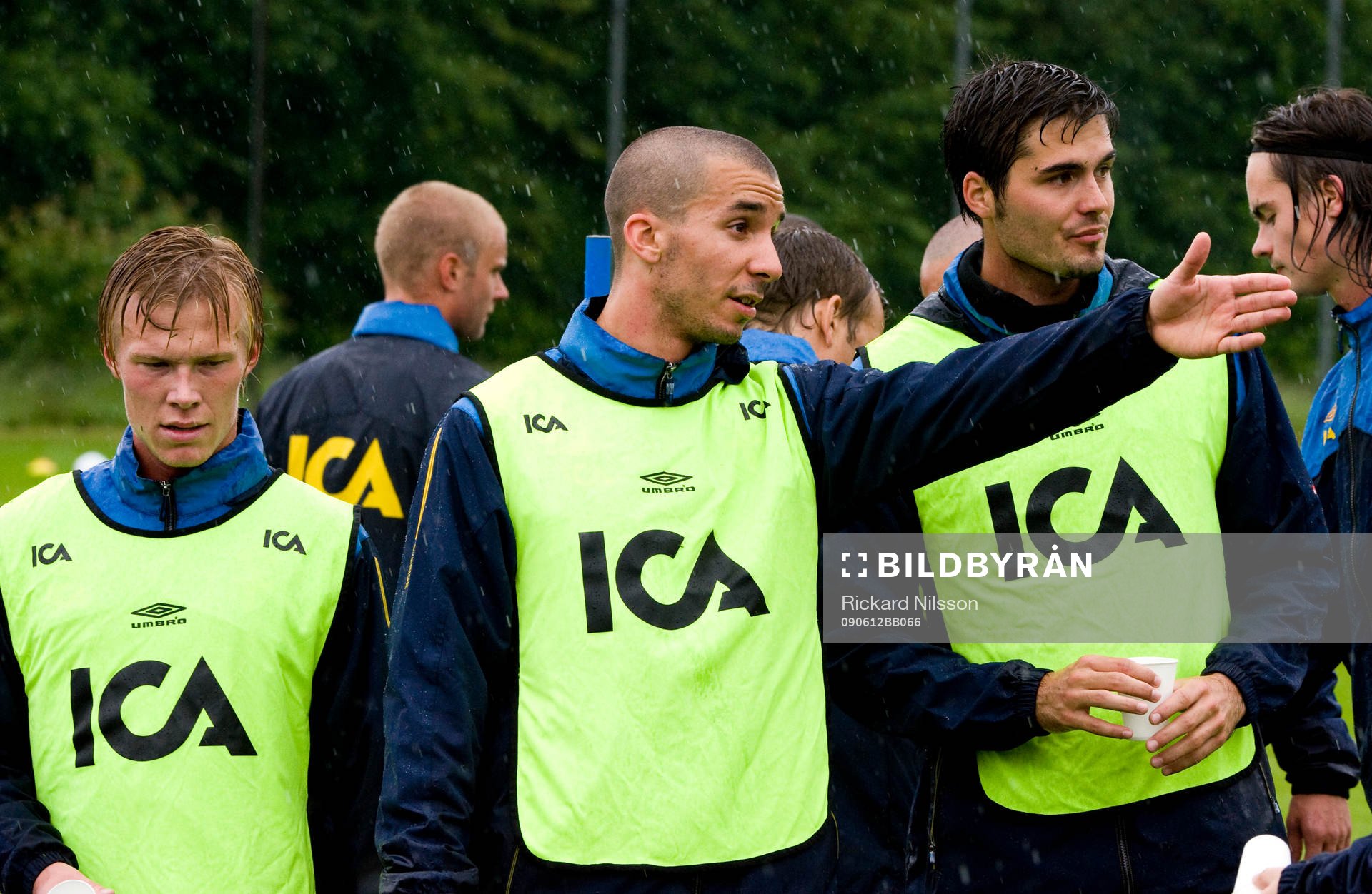 Pierre Bengtsson, Guillermo Molins och Labinot Harbuzi,