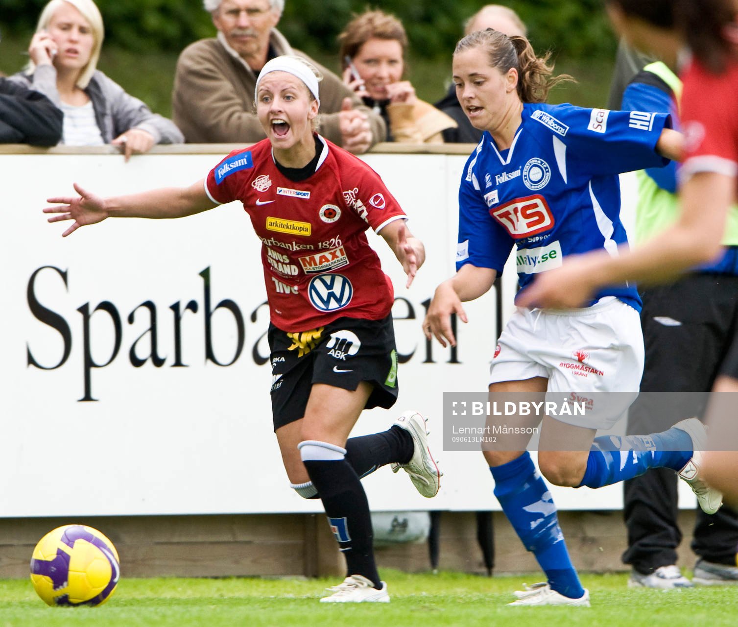 Gudny Björk Odinsdottir, Kristianstad och Emelie