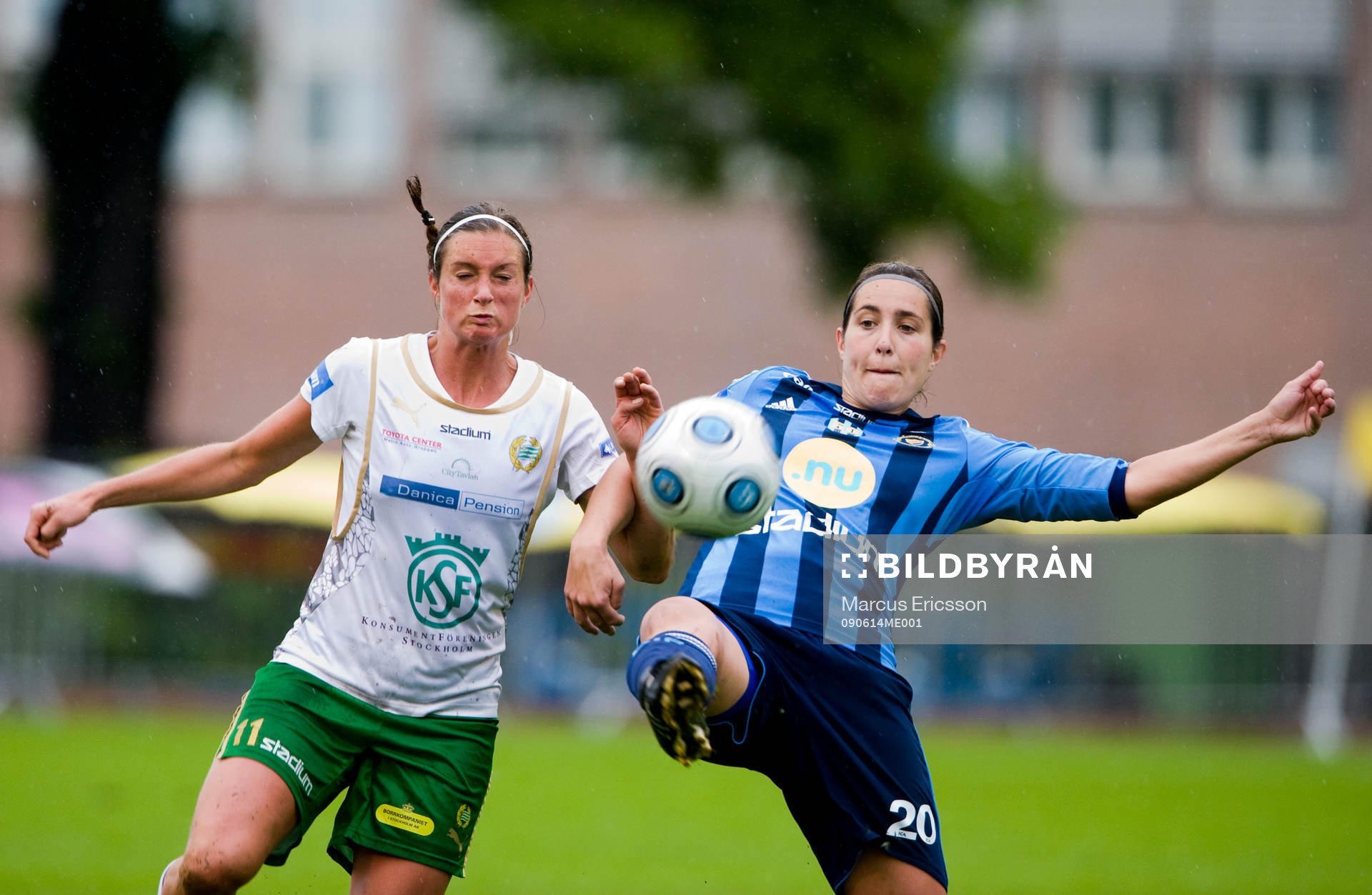 Madeleine Tegström, Hammarby och Therese Brogårde,