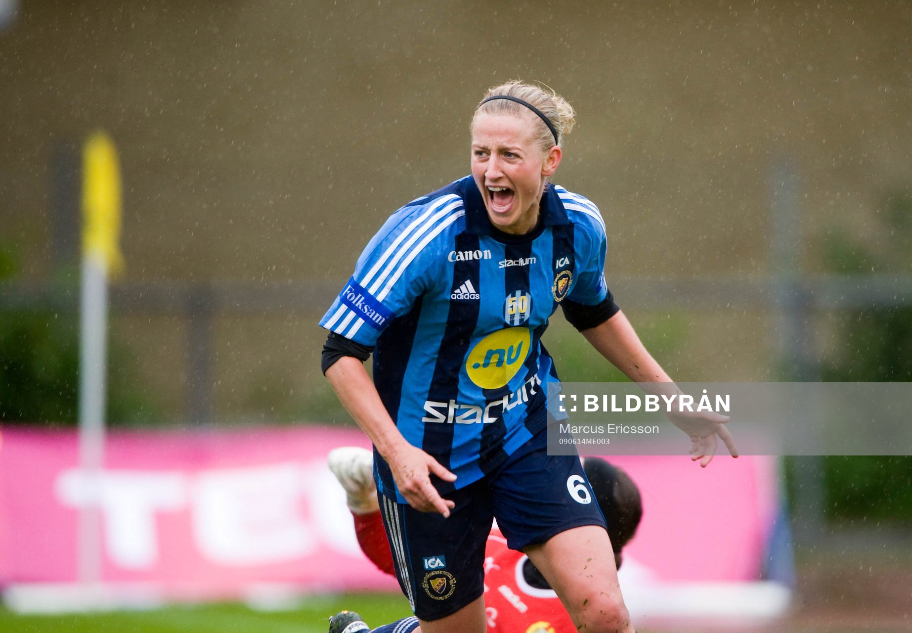 Marijke Callebaut, Djurgården, jubel