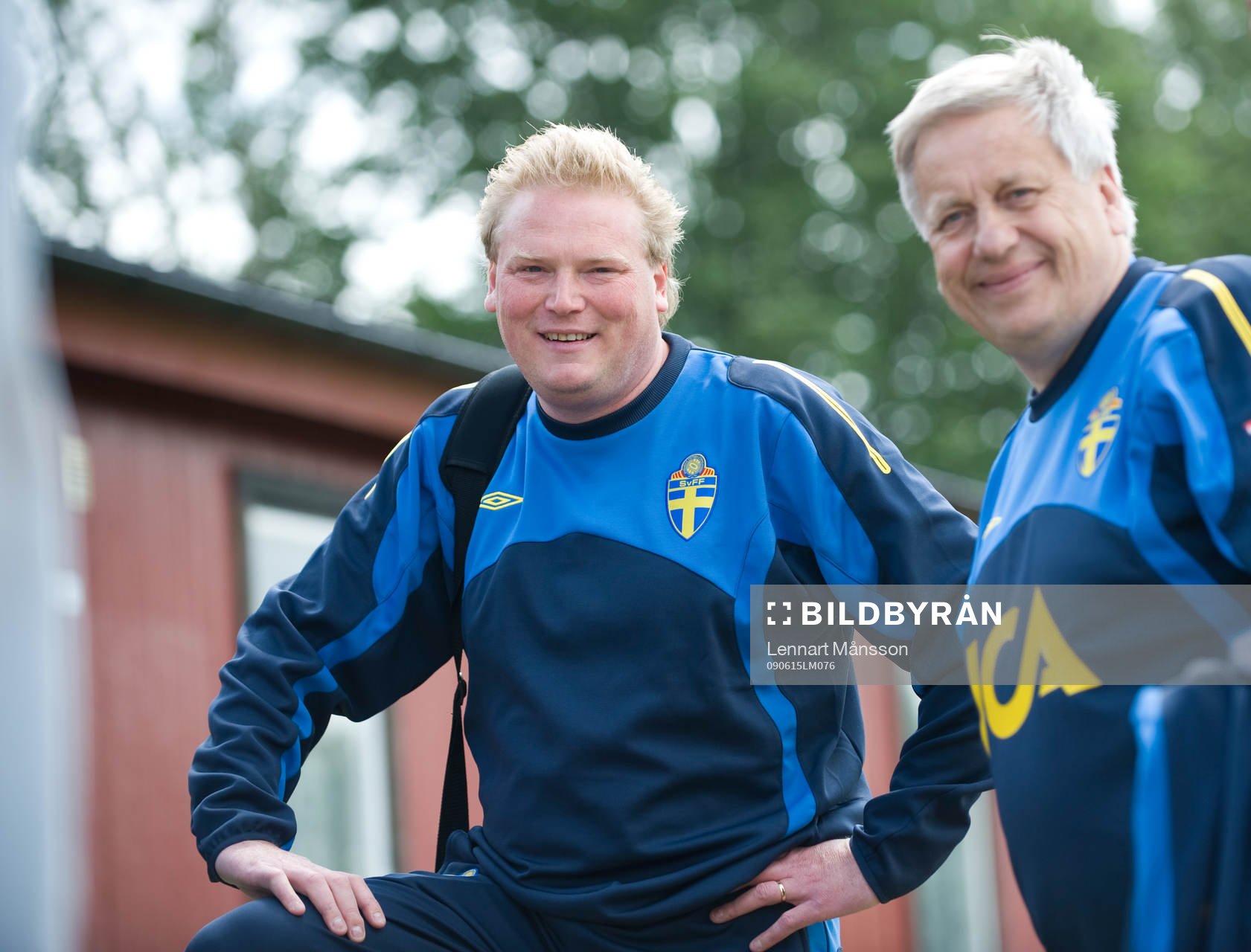 Jörgen Lennartsson och Tommy Söderberg, förbundskaptener
