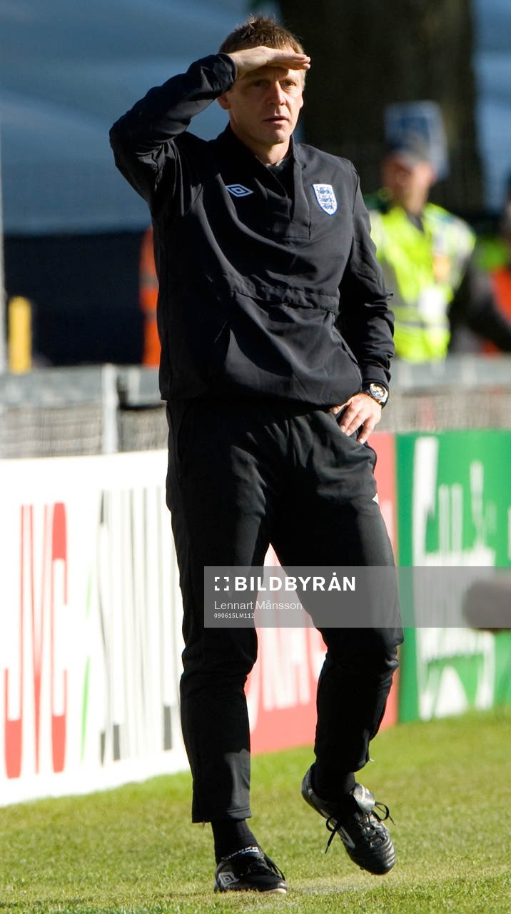 Stuart Pearce, förbundskapten, England