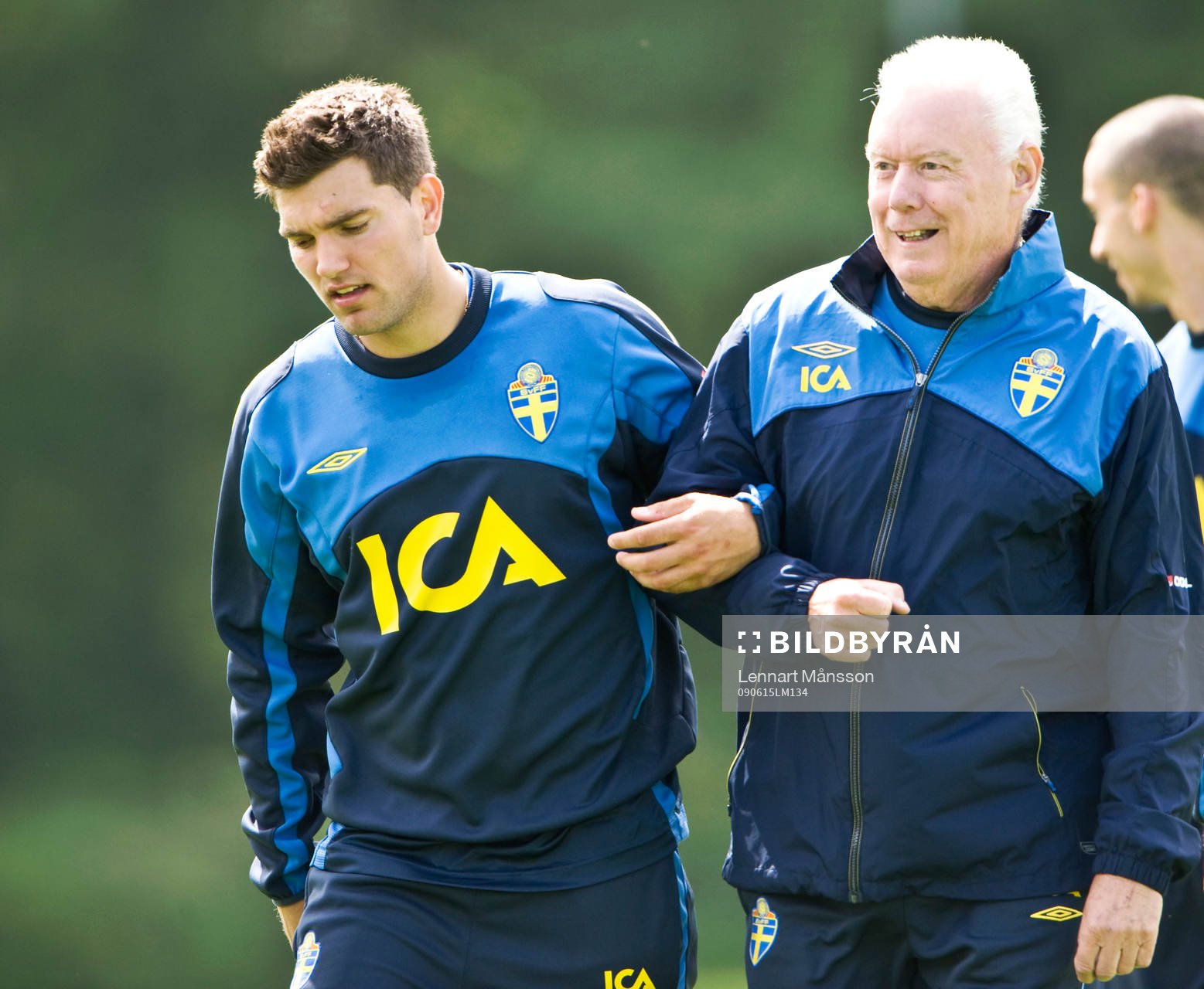  Labinot Harbuzi och Sten Carlund.