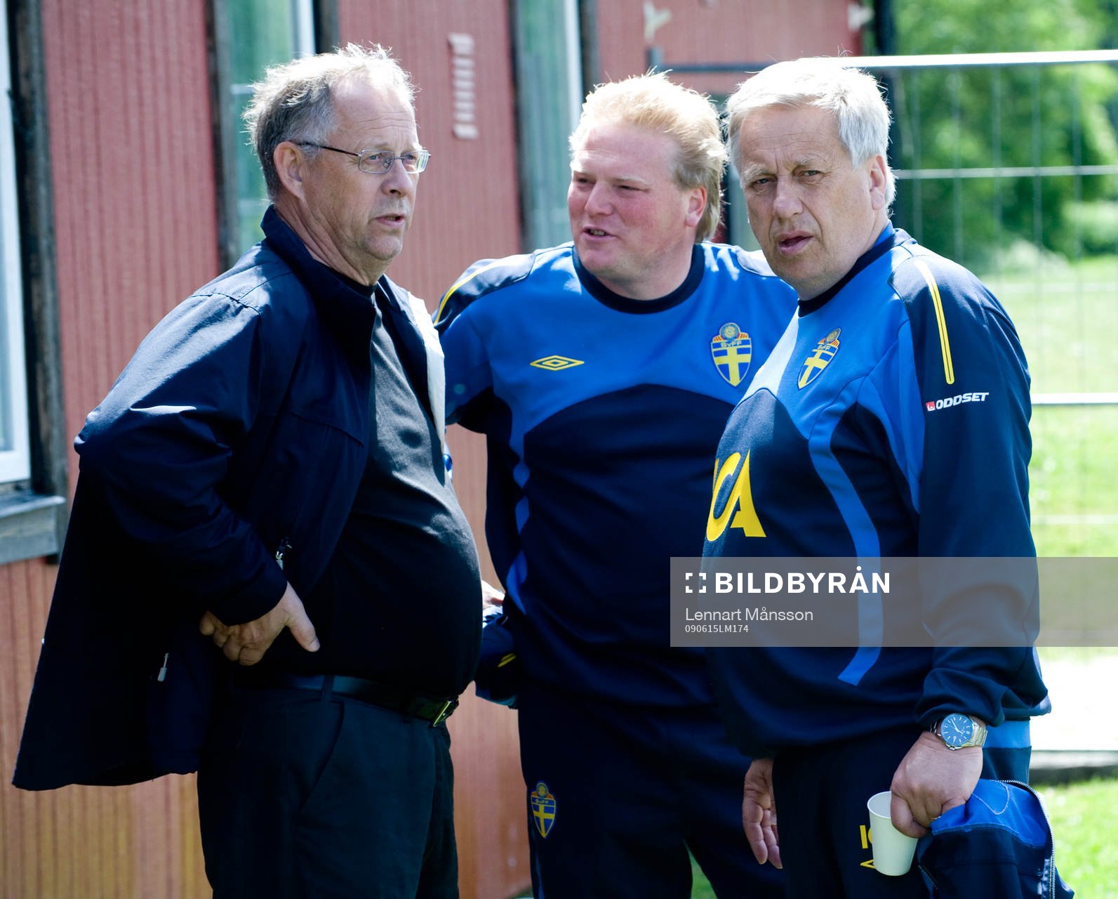 Tre förbundskaptener, Lars Lagerbäck, Jörgen Lennartsson