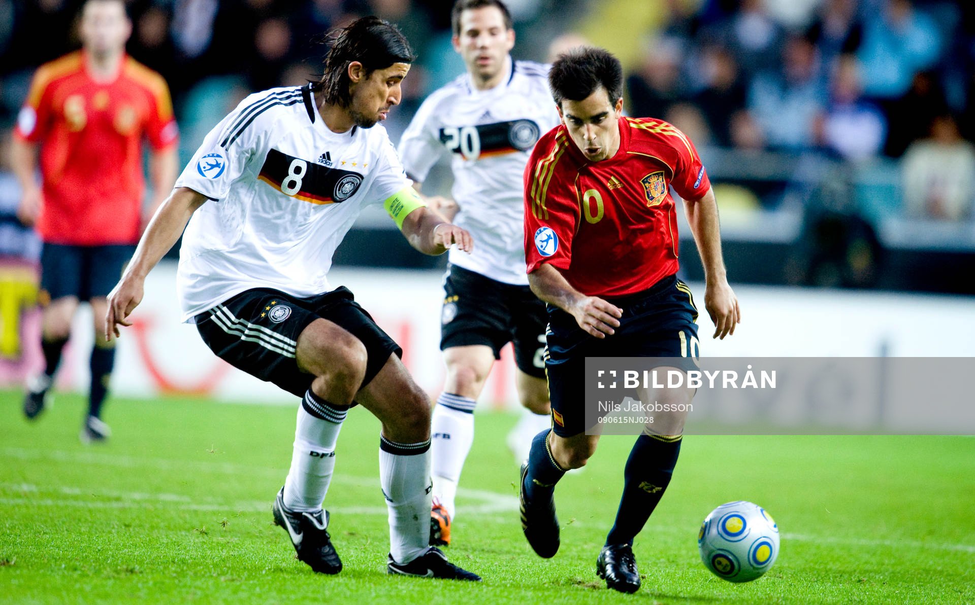 Sami Khedira, Tyskland, Jose Manuel Jurado, Spanien