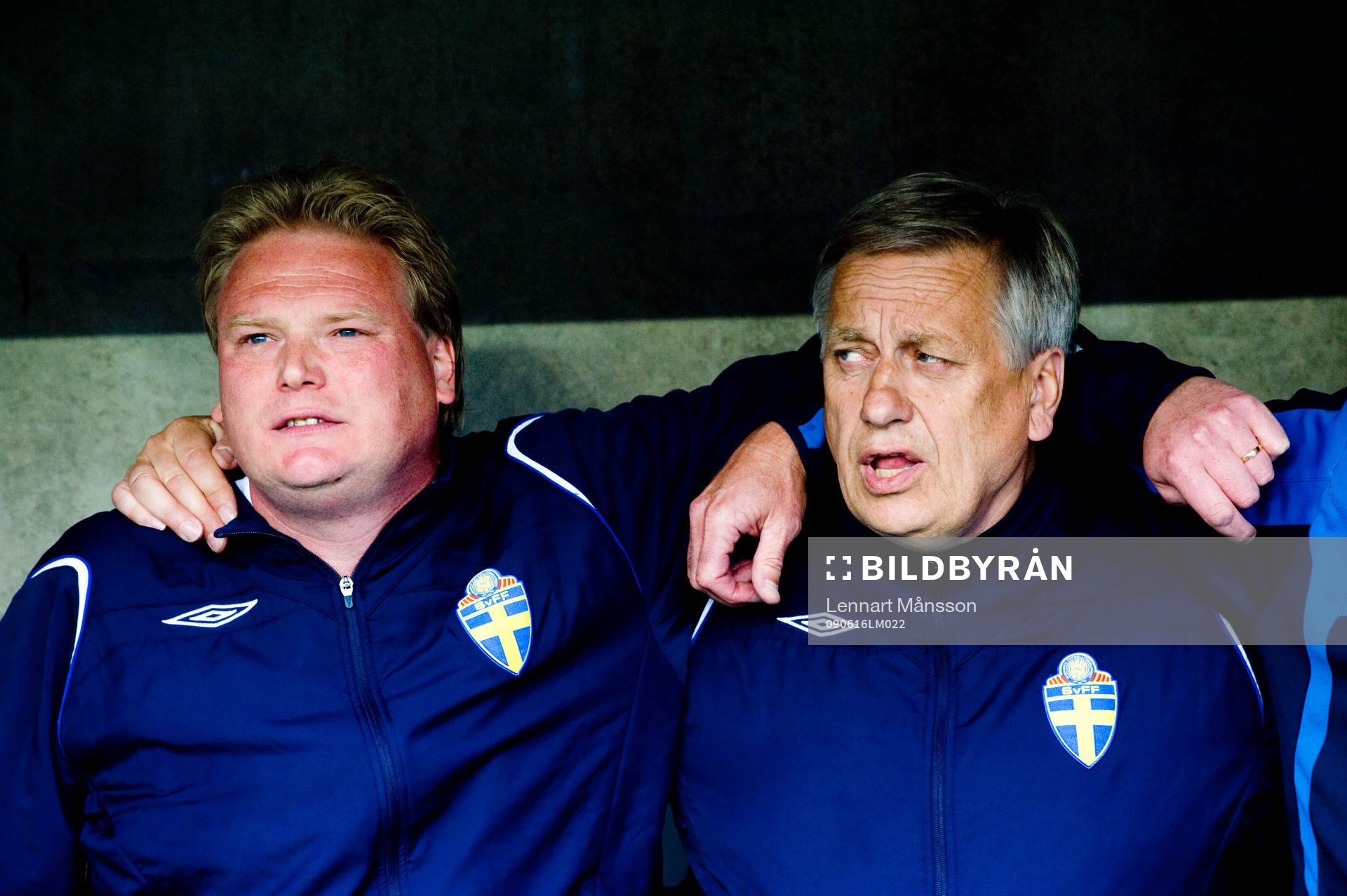 Nationalsången, Jörgen Lennartsson och Tommy Söderberg,