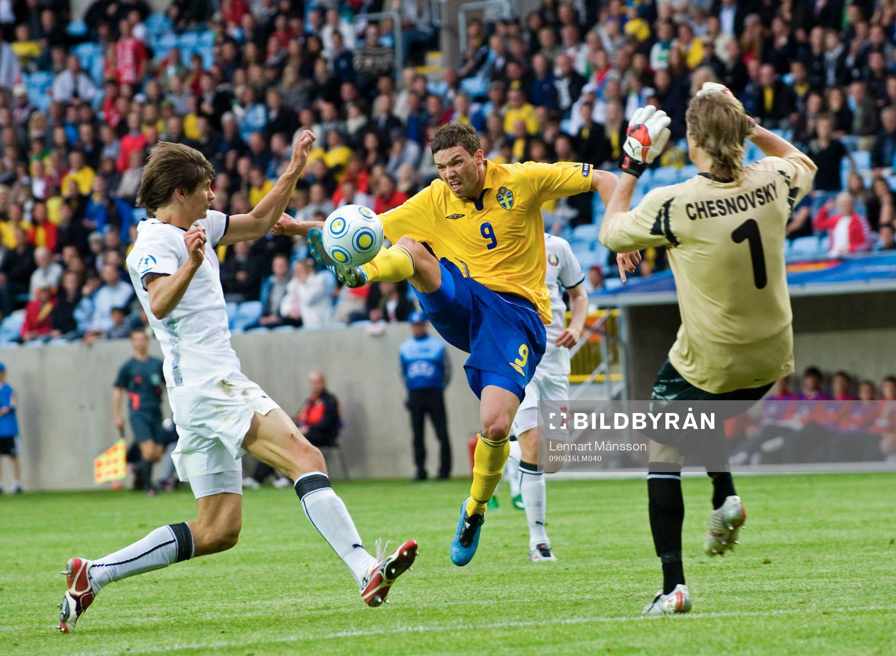 4-1, Marcus Berg gör sitt tredje raka mål och fullbordar