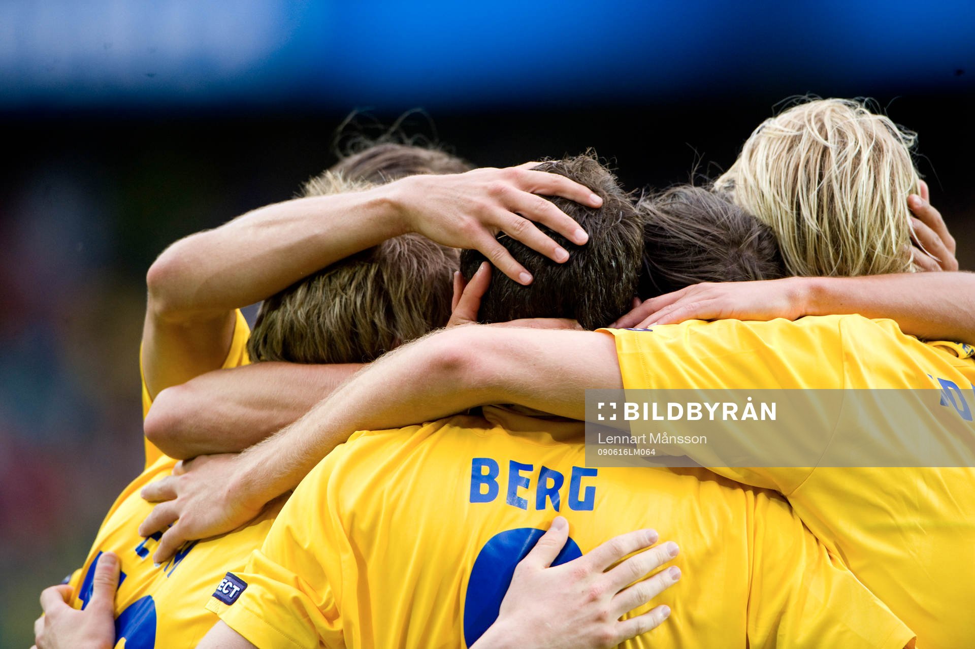 4-1, Marcus Berg var namnet för dagen. Jubel, glädje