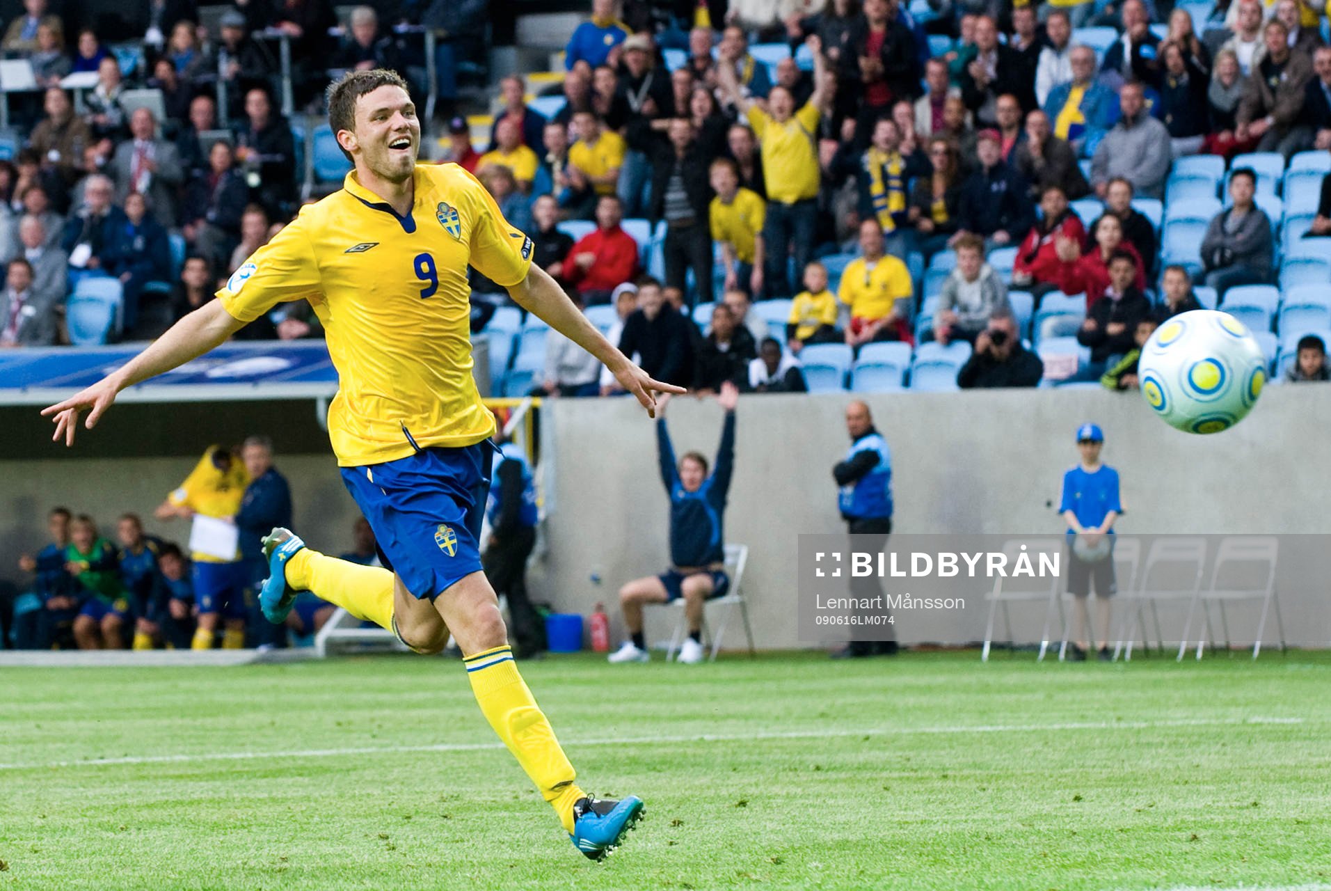 4-1, Marcus Berg gör sitt tredje raka mål och fullbordar