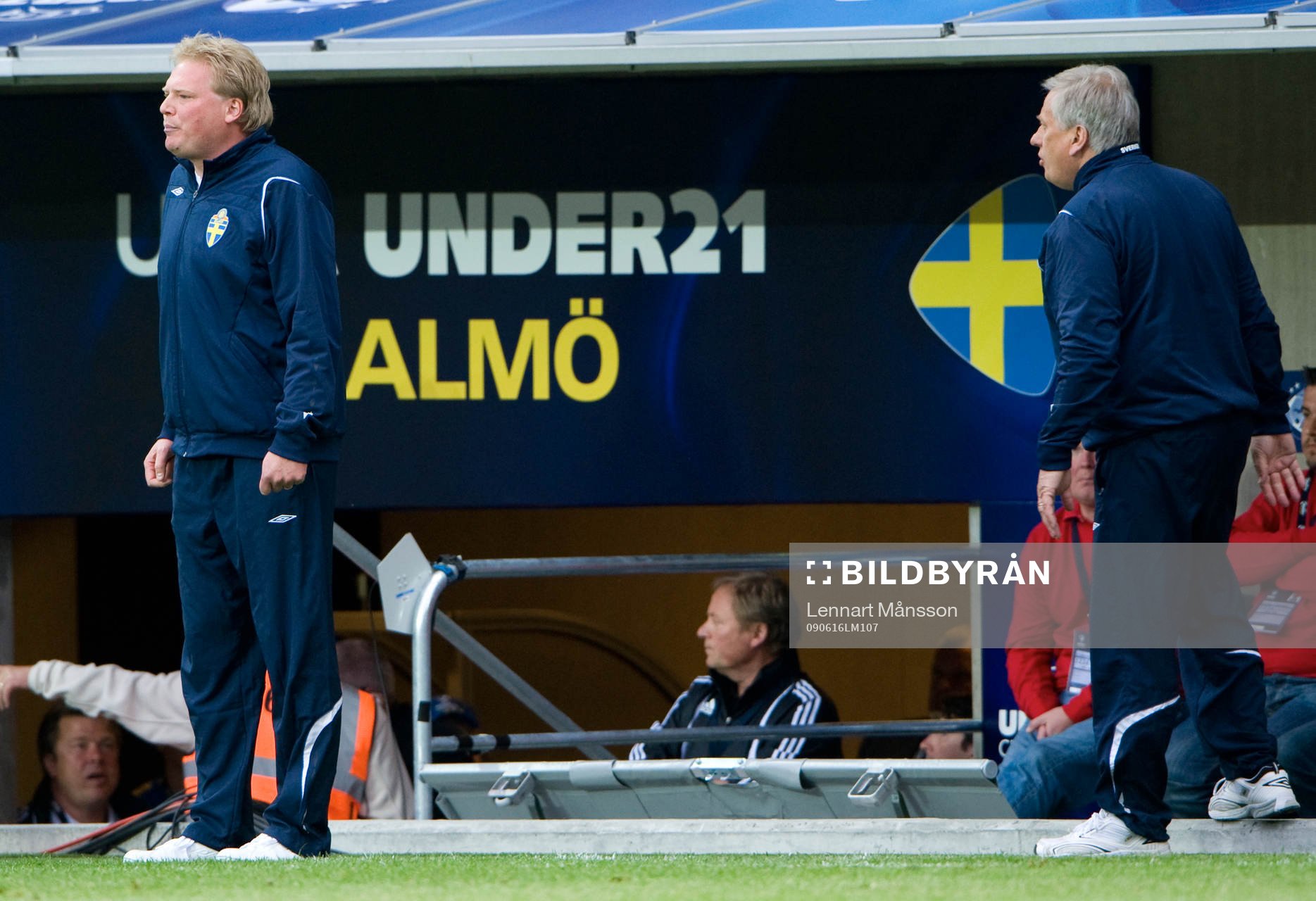 Jörgen Lennartsson och Tommy Söderberg coachar