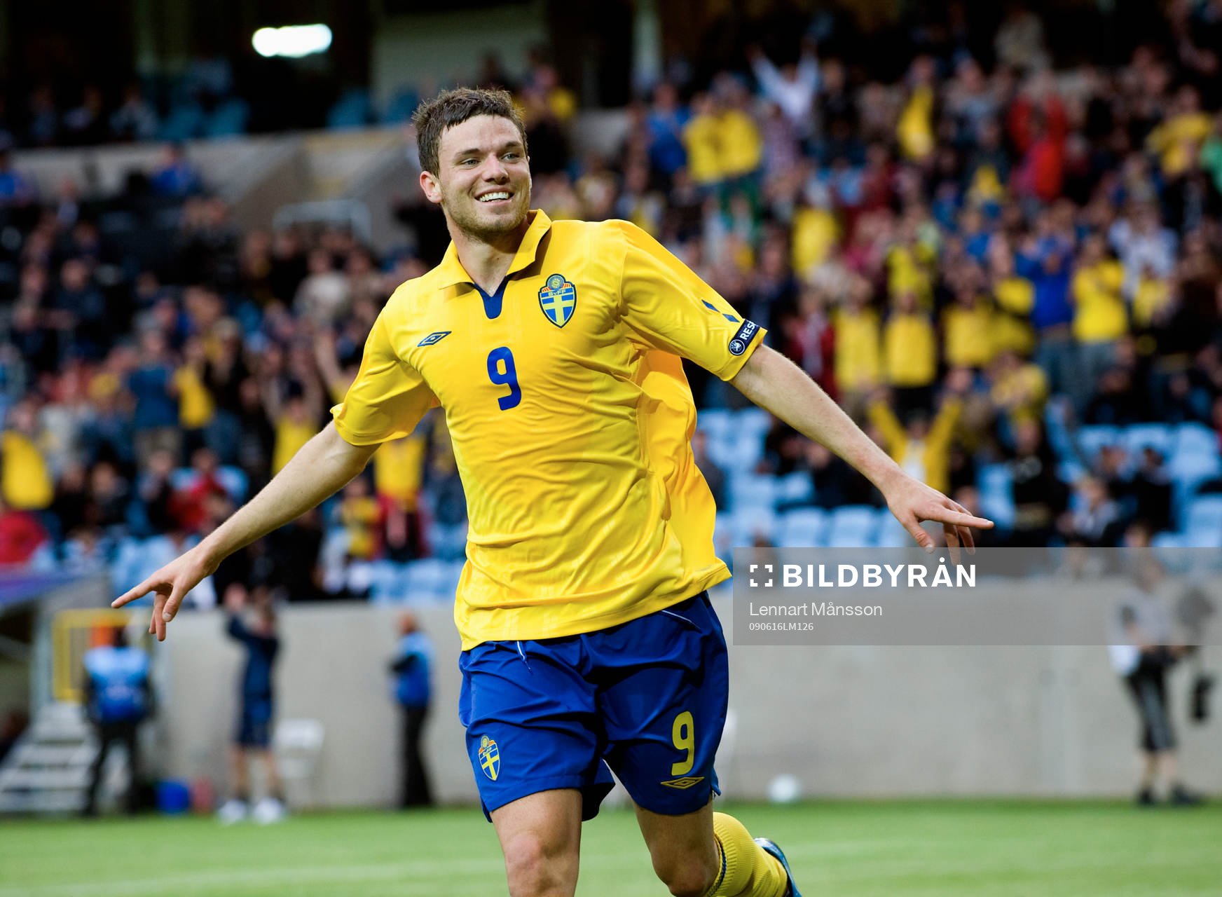4-1, Marcus Berg gör sitt tredje raka mål och fullbordar