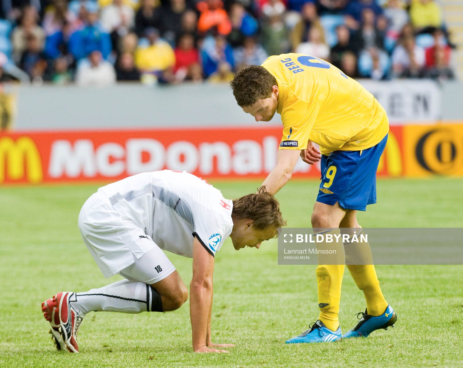 Skada, Fair Play Marcus Berg, Sverige