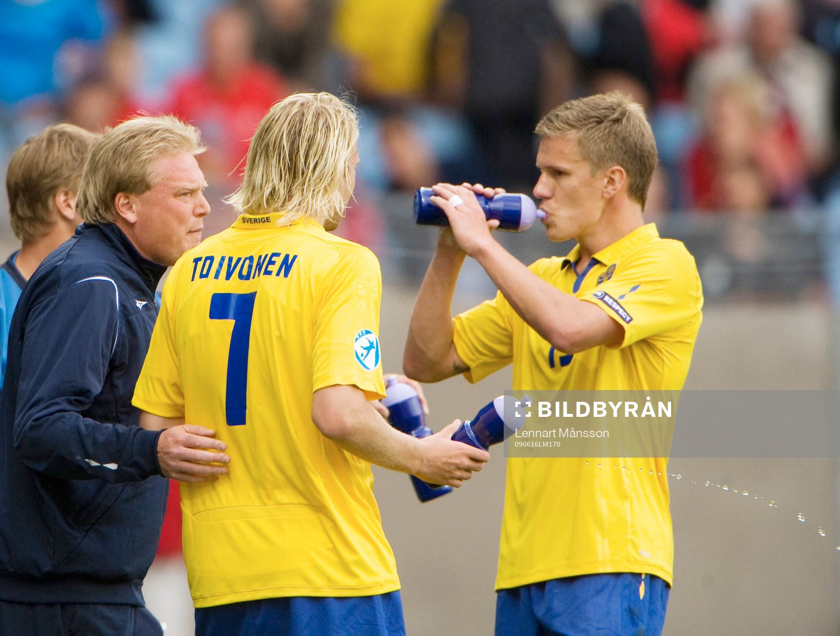 Jörgen Lennartsson, Förbundskapten och Ola Toivonen och