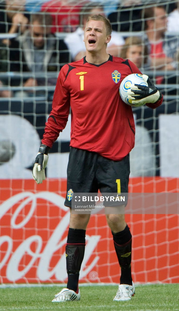 Johan Dahlmin, Sverige (Målvakt)
