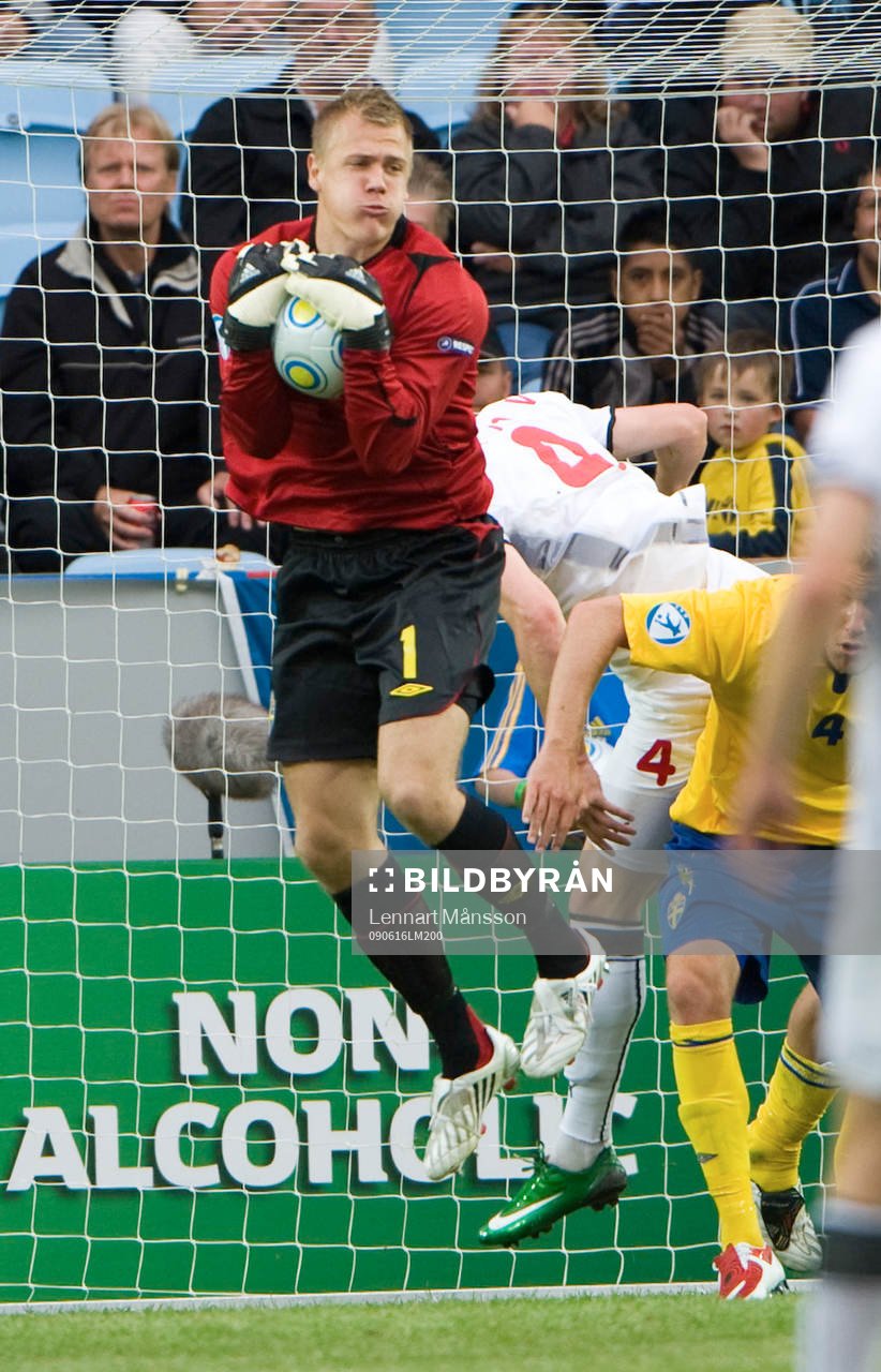Johan Dahlin, Sverige (Målvakt)