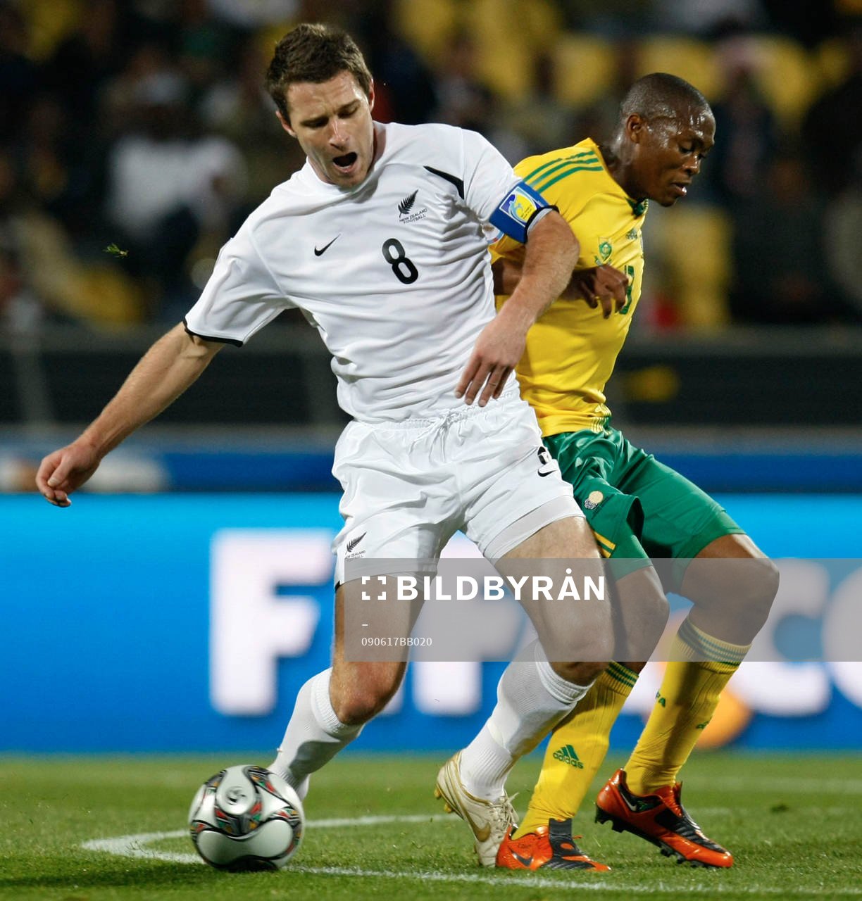 Tim Brown, Nya Zeeland och Kagisho Dikgacoi, Sydafrika