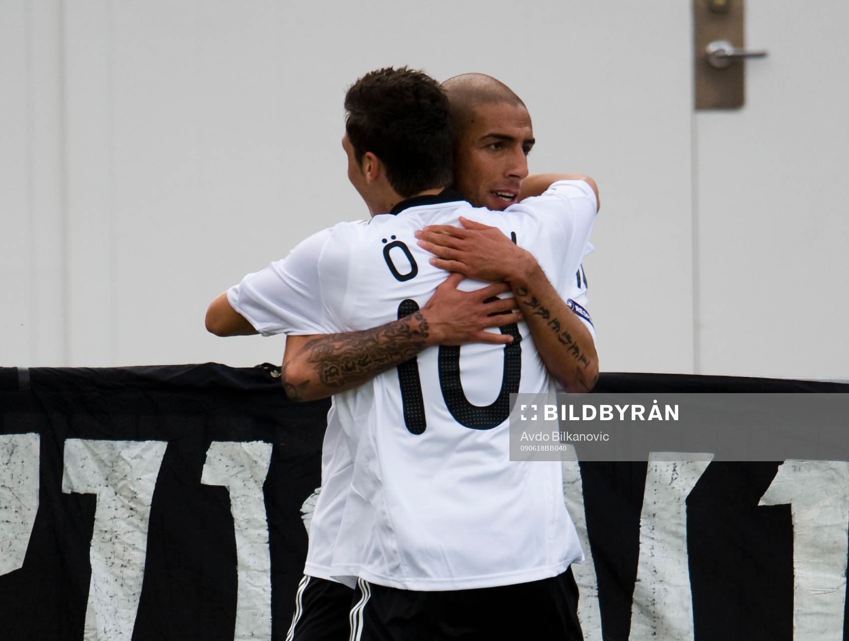  Mesut Özil, Ashkan Dejagah, Tyskland, jubel