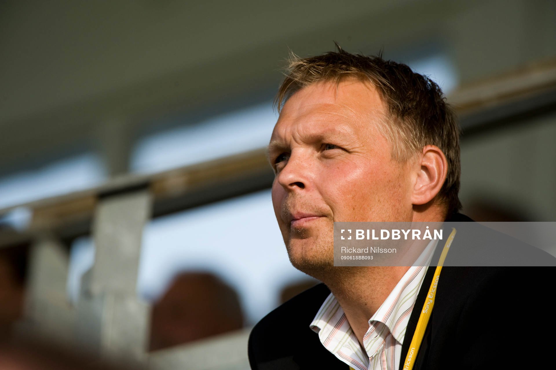 Thomas Dennerby, Sveriges förbundskapten dam, på plats i