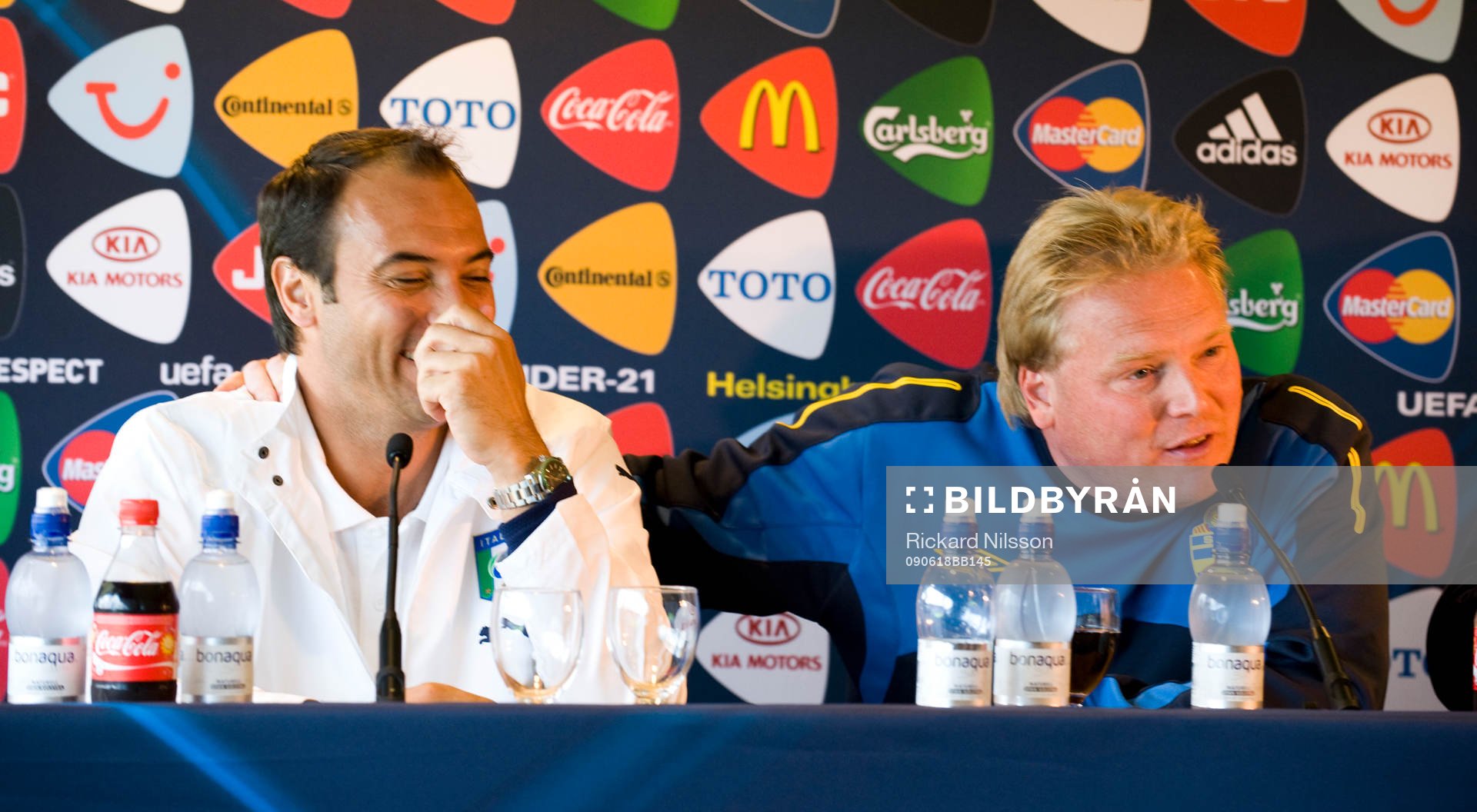 Pierluigi Casiraghi, förbundskapten, Italien och Jörgen