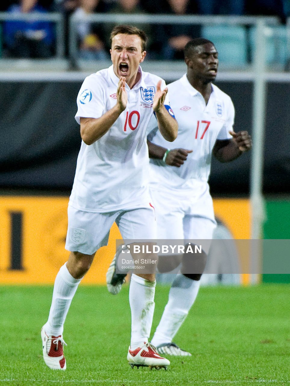 Micah Richards, Mark Noble, Jubel