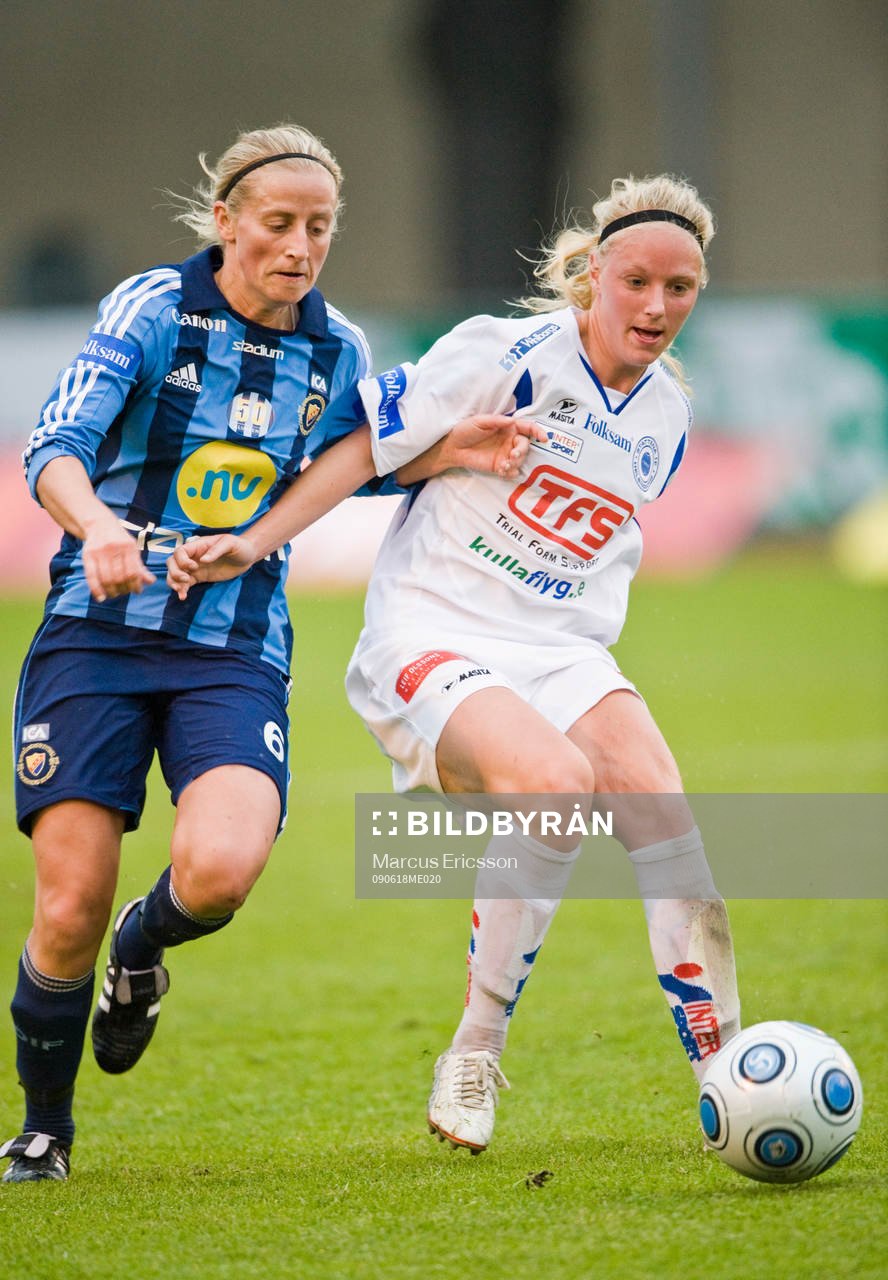 Maijke Callebaut, Djurgården och Sofia Nilsson, Stattena