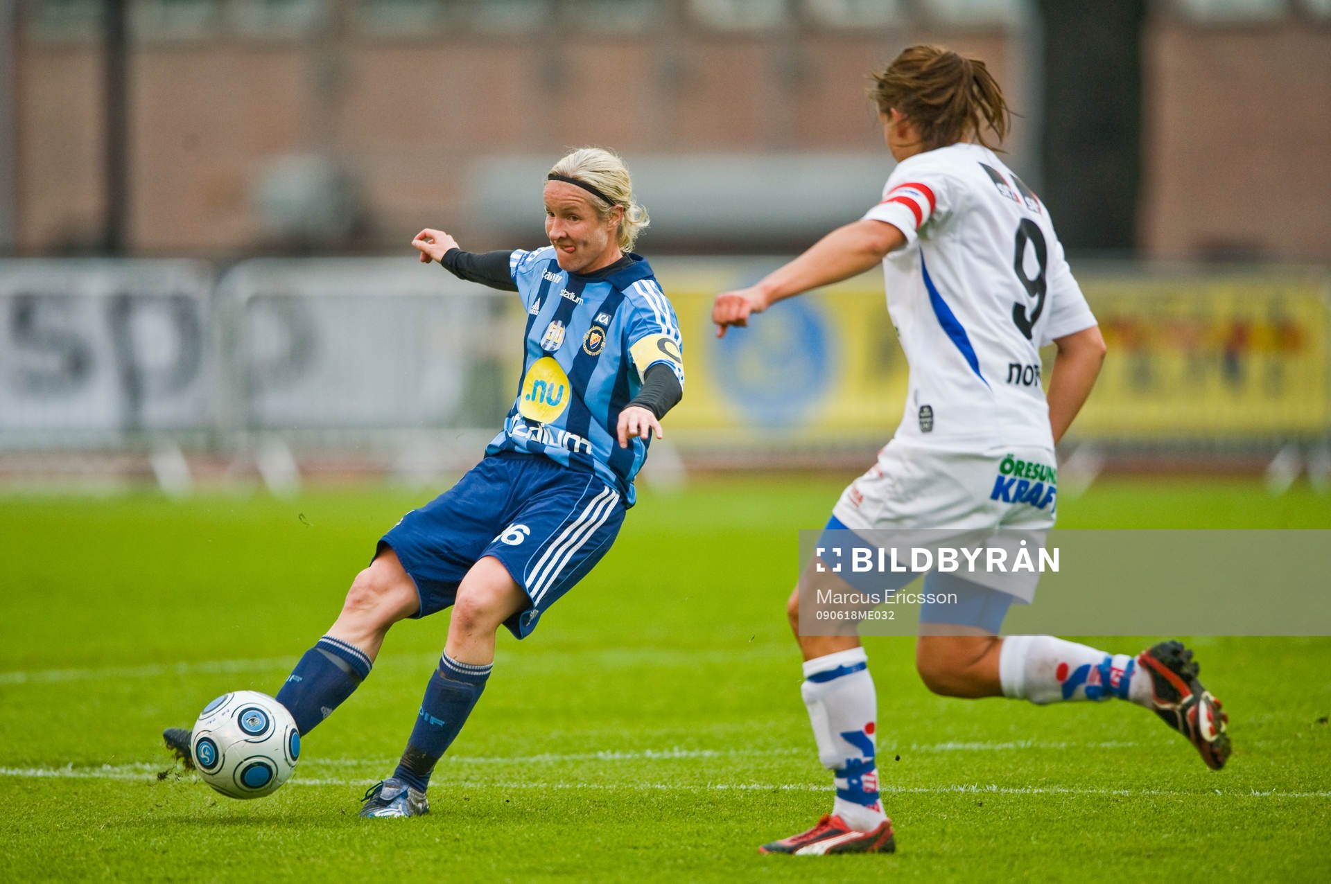 Victoria Svensson, Djurgården lägger upp bollen