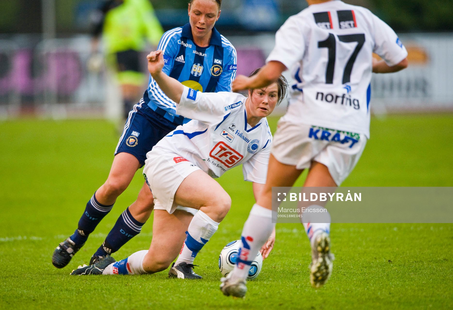 Maria Westerblad, Stattena på knä