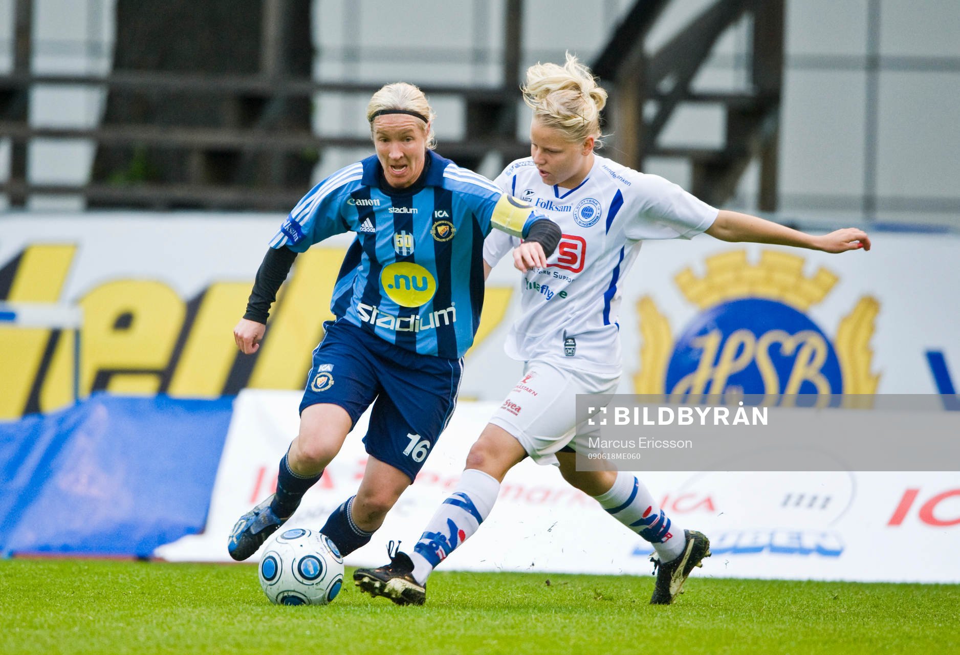 Victoria Svensson, Djurgården och Sofia Nilsson, Stattena