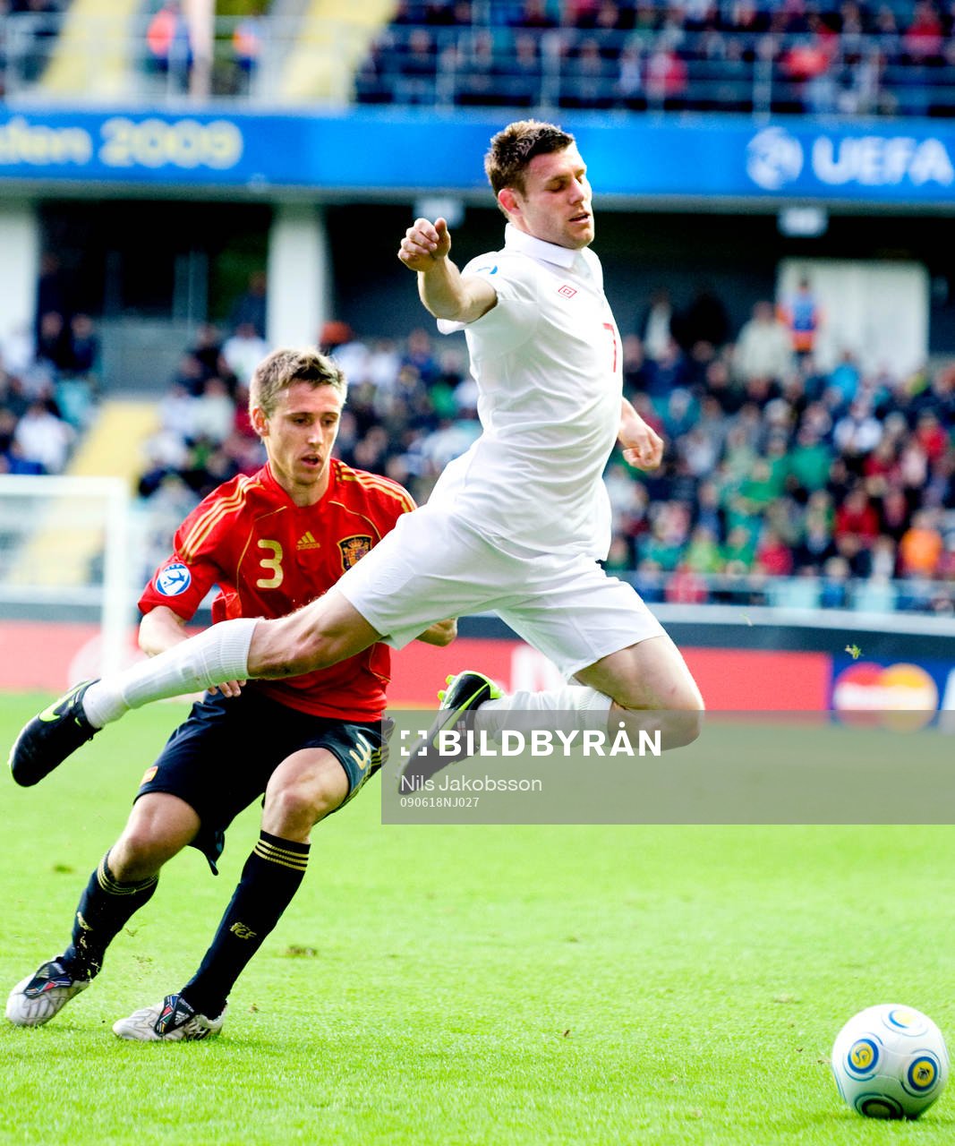 Nacho Monreal, Spanien, James Milner, England