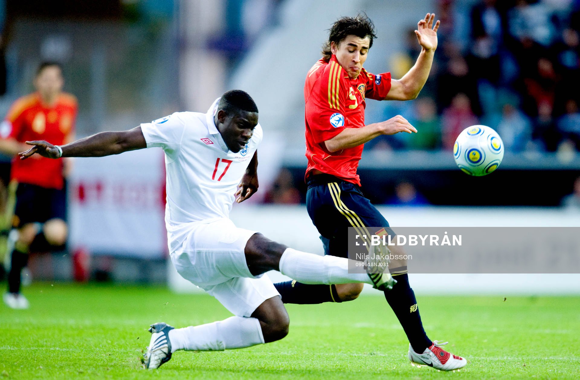 Micah Richards, England, Bojan Kirkic, Spanien