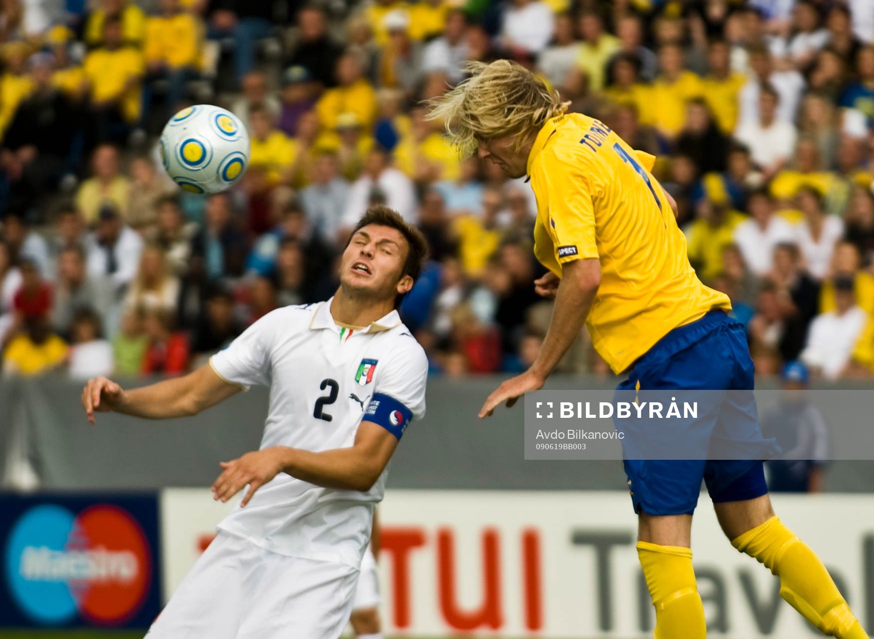 Ola Toivonen, Sverige, Marco Motta, Italien