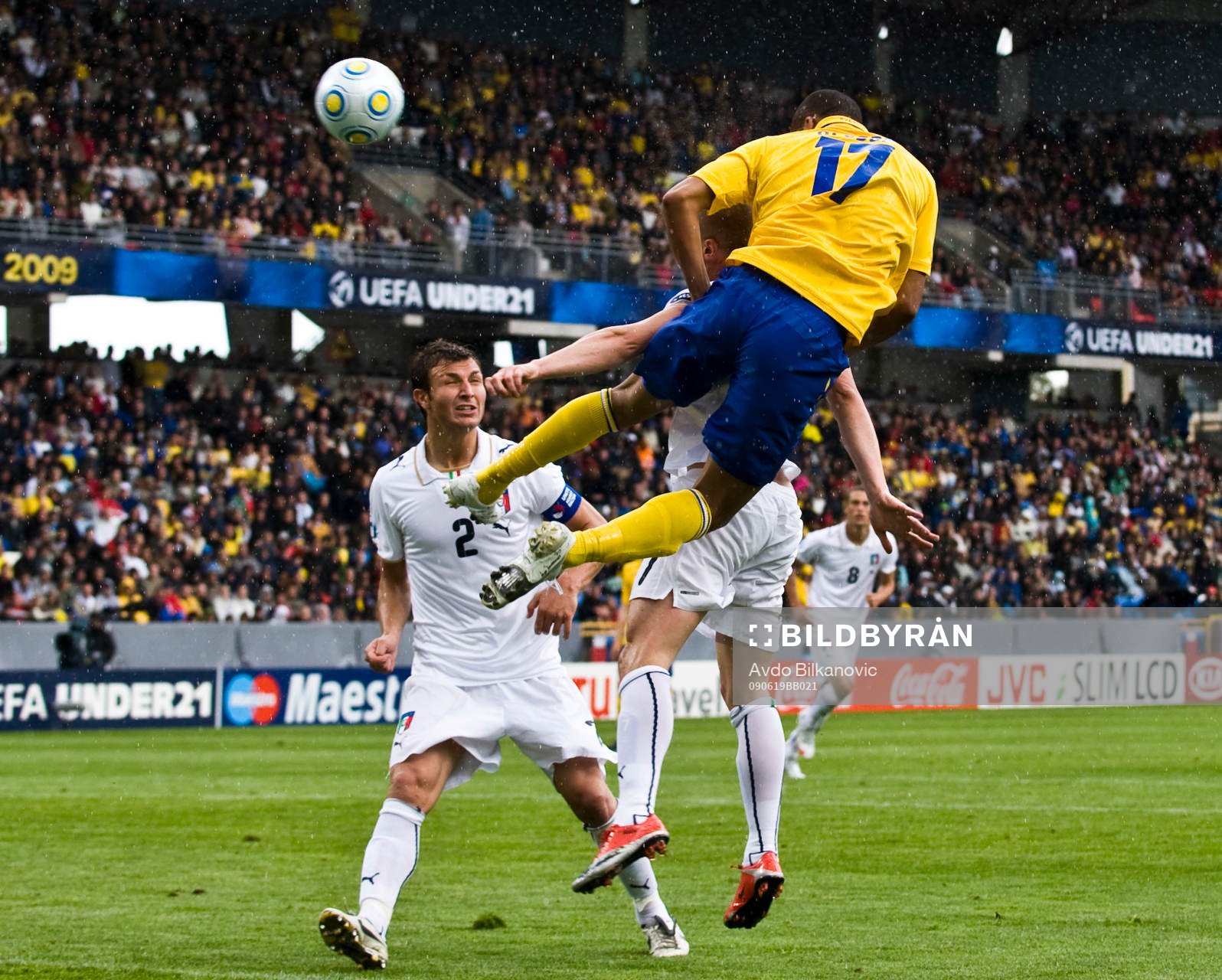 Martin Olsson, Sverige, Marco Motta, Italien