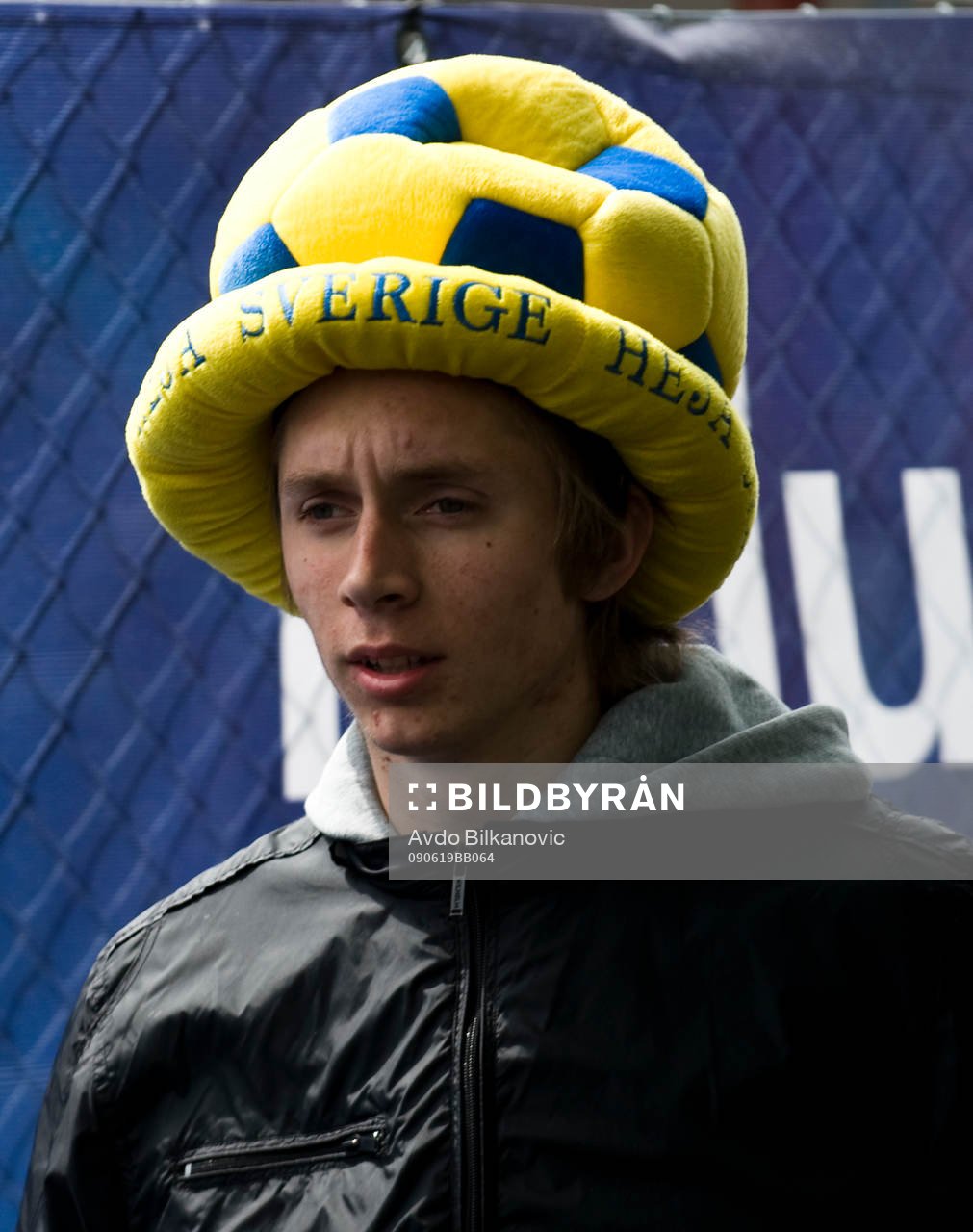Supporter, fan, mössa, hatt
