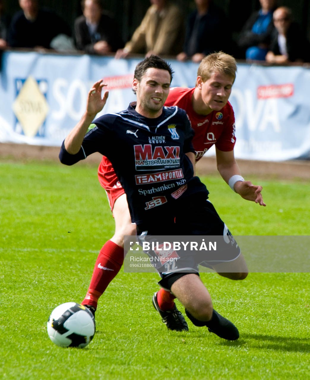 Alexander Malmström, Kristianstad och Johan Israelsson,