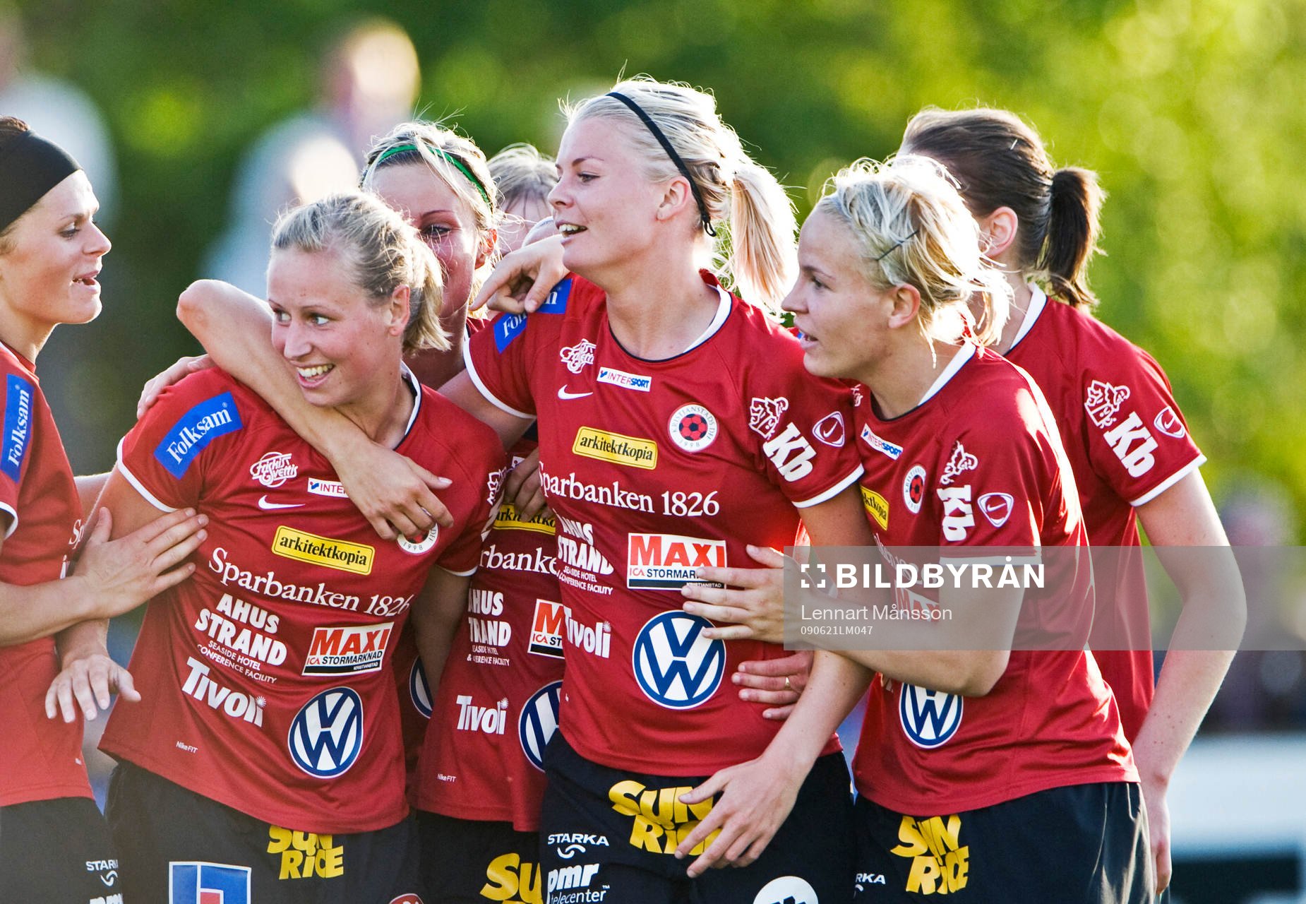 Susanne Moberg, Therese Persson, Emma Sjödahl och Emelie