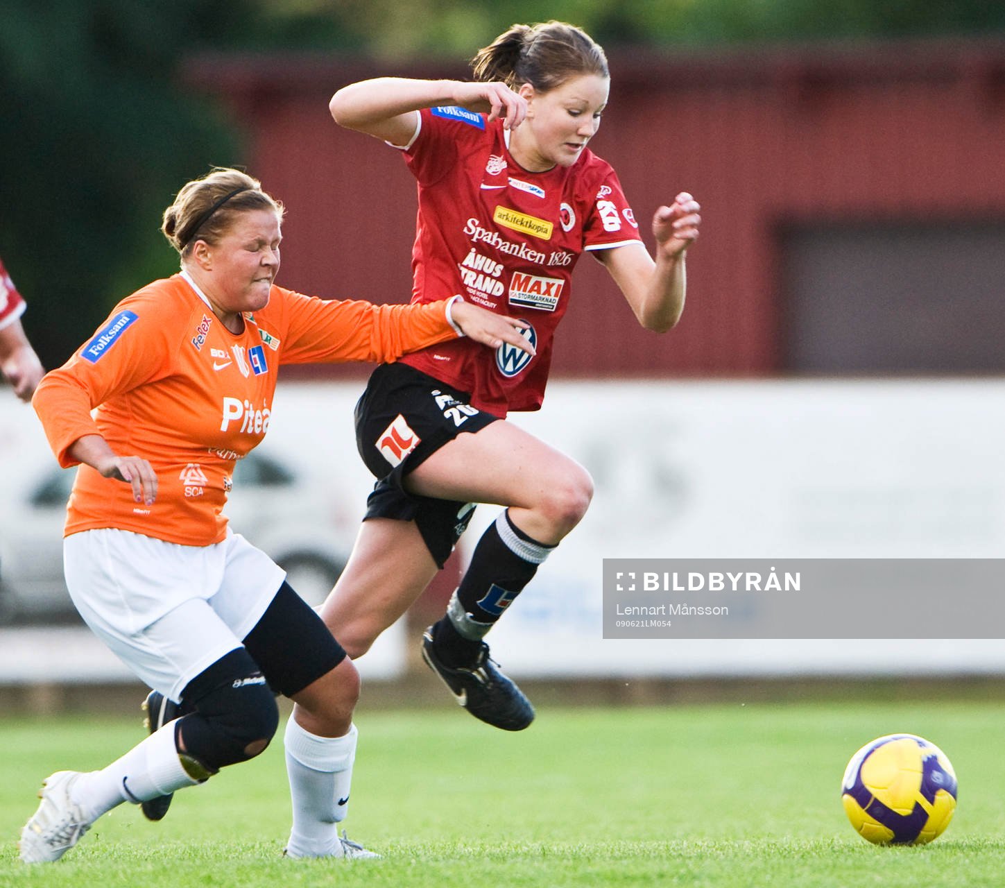 Lina Johansson, Piteå och Mia Carlsson, Kristianstad