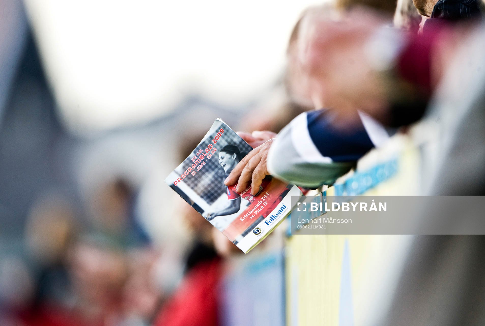 Programblad, Folksam, hand, genre