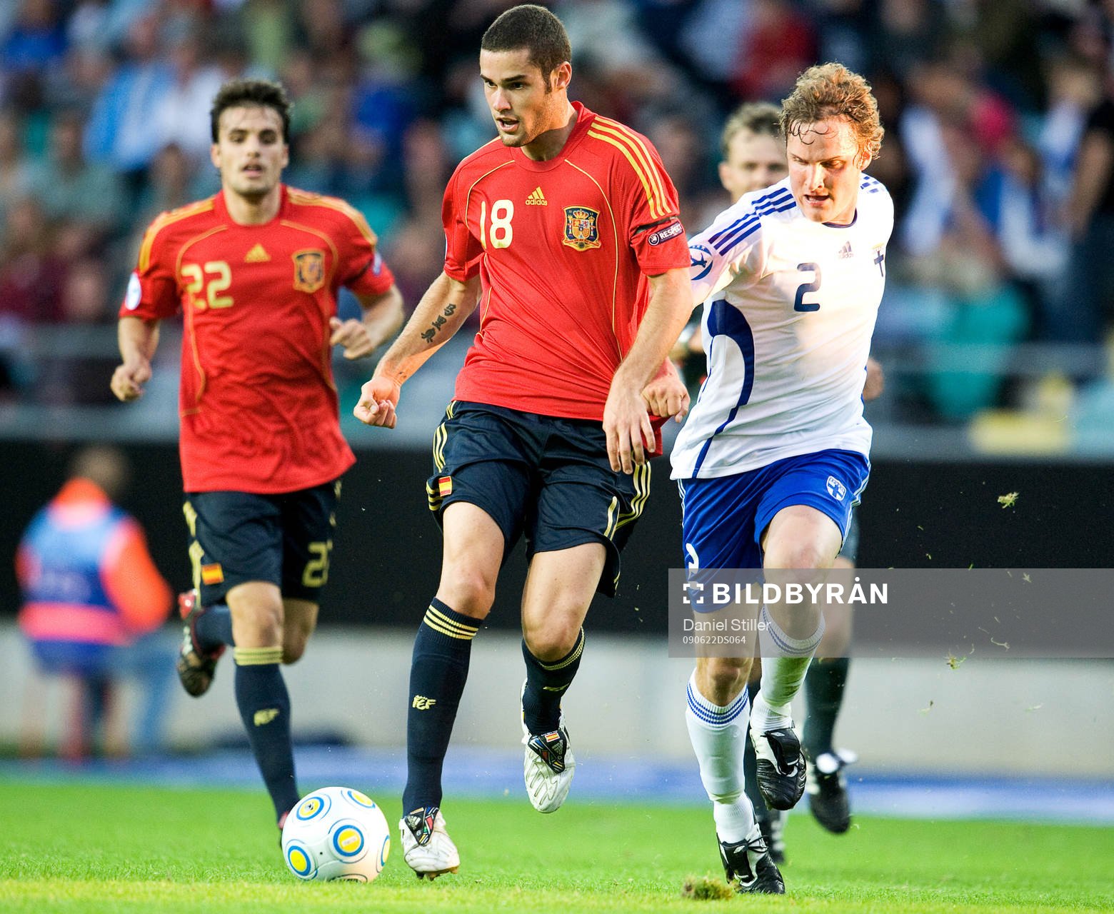 Mario Suárez, Spanien. Ville Jalasto, Finland