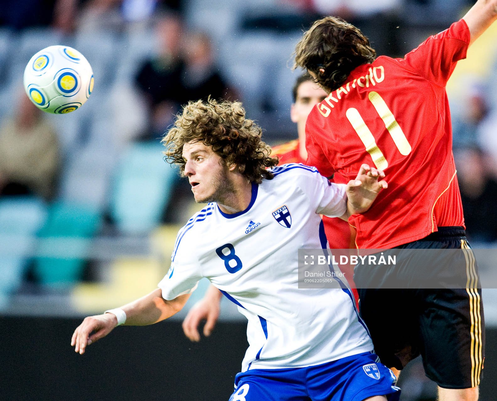Mehmet Hetemaj, Finland. Esteban Granero, Spanien
