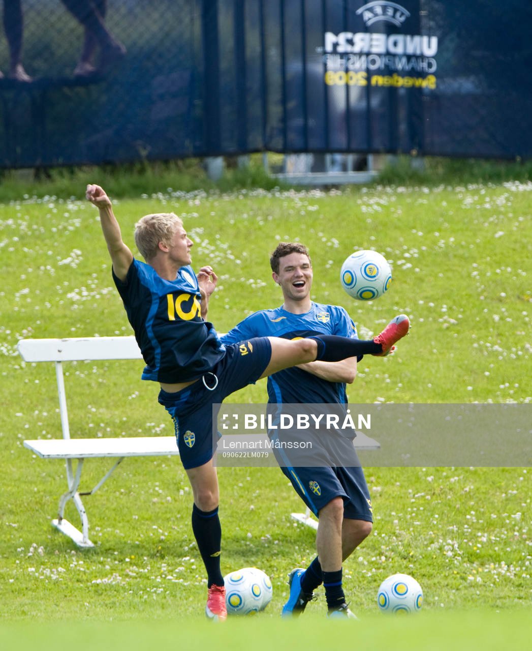 Emil Johansson och Marcus Berg