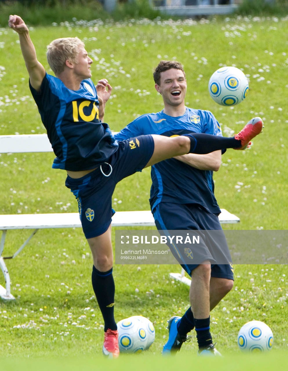 Emil Johansson och Marcus Berg