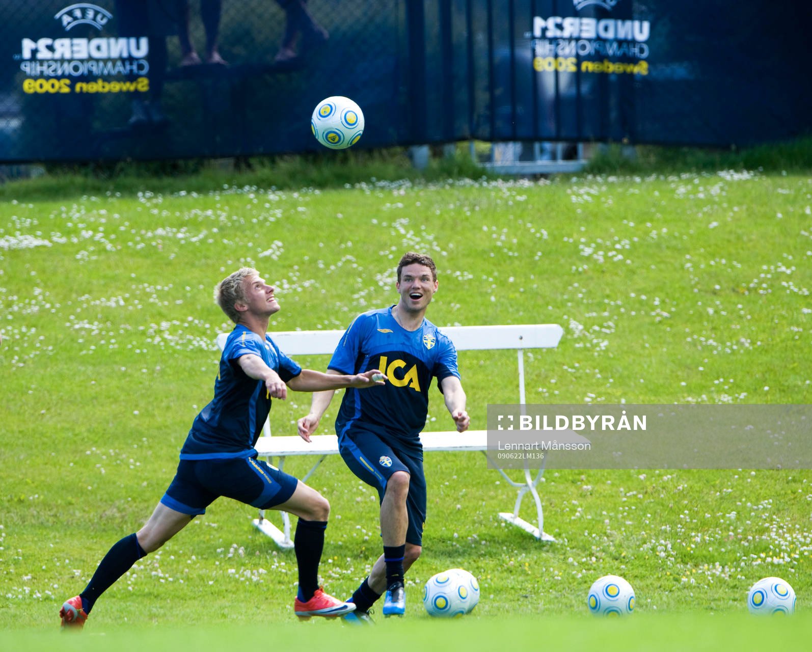 Emil Johansson och Marcus Berg