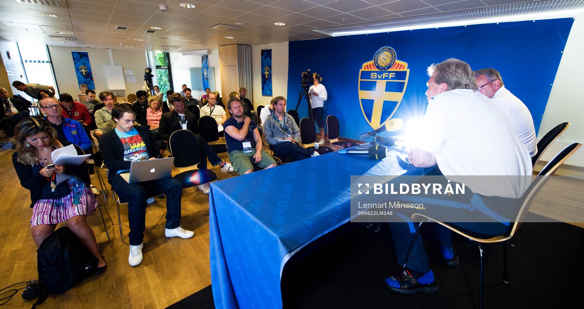 Förbundskapten  Jörgen Lennartsson i rampljuset