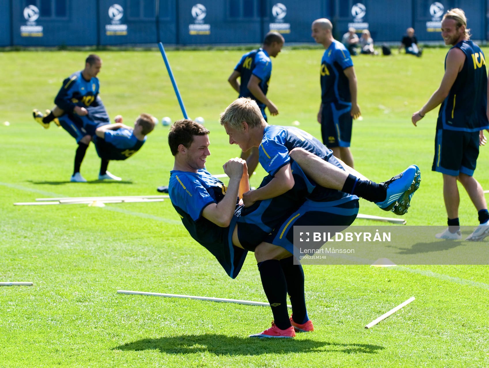 Marcus Berg och Emil Johansson